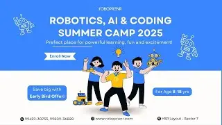 Discover Your Child's Inner Engineer at #Roboprenr Robotics Summer Camp - 2025 🤖🔧