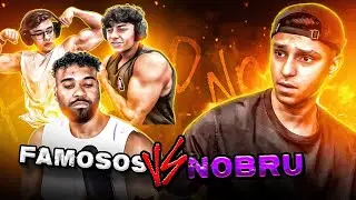 QUANDO O NOBRU BATE DE FRENTE CONTRA FAMOSOS NO FREE FIRE!
