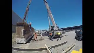 Cast bed replacement (time lapse)