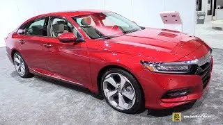 2018 Honda Accord Touring - Exterior and Interior Walkaround - 2017 LA Auto Show