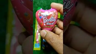 Barbie heart chocolate candy | chocolate candy | #chocolate #trending #shorts