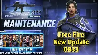 Free Fire new OB33 Update // New Gun G36 // Character Link System // High Risk High Return Event