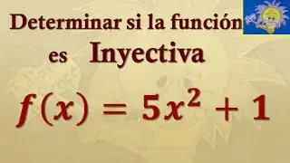 👩‍🏫 CÓMO DETERMINAR SI UNA FUNCIÓN ES INYECTIVA | Juliana la Profe
