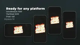 Phoenix Surge Logo Reveal &ndash; 🔥Epic Fire Animation for Powerful Brands | Online Video Edit