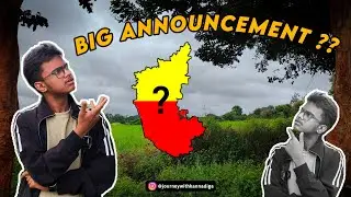 Big Announcement?? 🤔😮😮 | ಕರ್ನಾಟಕ All District Tour (KADT) | Journey with Kannadiga