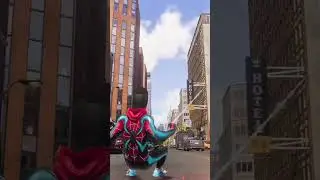 Smooth(ish) Zero Assist Web Swinging #2 (#spiderman2 #milesmorales #webswinging #shorts)
