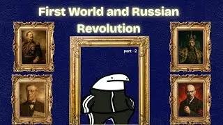 First World War aur Russian Revolution Part 2 (animation)| class 9 chapter 8 | GSEB