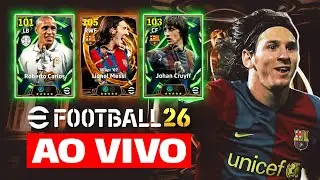 PACK OPENING NA BOX DE ANO NOVO, ME AJUDA DEUS! 💸 | eFootball 2026 AO VIVO 🔴