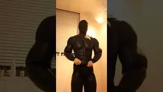 Suiting Up: Rhino Armor Base Activated 🦾🖤 #smitizen #musclesuit #fyp #silicone #costumeideas