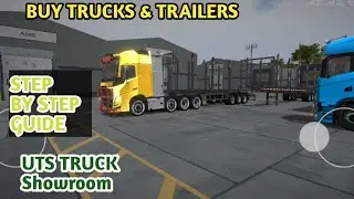 How to Buy Trucks & Trailers in Universal Truck Simulator | Complete Buying Guide