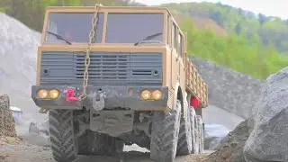 MEGA RC Construction Machines in Action | Hitachi ZW370 & Komatsu HD 4x4 working HARD