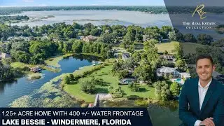 1.25+ Acre Waterfront Home in Windermere | Florida Real Estate