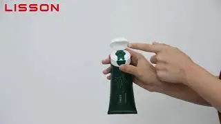 Clamshell skincare empty tube