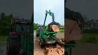 Der neue SpaltFast - Cut -  St&auml;mme bis 80cm s&auml;gen und spalten mit einer Maschine