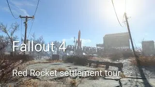 Fallout 4: Red Rocket settlement tour (PS5 no mods)