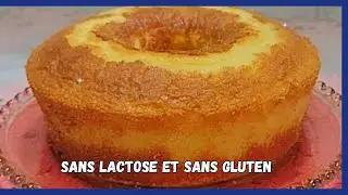 Gâteau à l'Orange SANS GLUTEN et SANS LACTOSE | Super moelleux