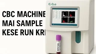 CBC Machine Mai Sample Kese Run Kare Part-1| How to Run CBC Sample On the cell Counter | CBC Machine