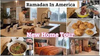 RAMADAN IN AMERICA | NEW HOME TOUR | Crispy Kachori Recipe | DAWAT SALAD RECIPE