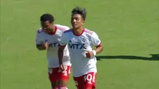Dominick Hernandez with a Goal vs. North Carolina FC