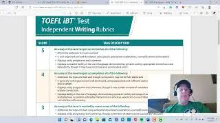 Free TOEFL writing practice test evaluation for EM: Your estimated score is 18/30 pts