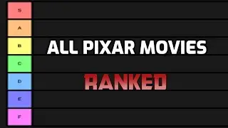 Ranking All Disney Pixar Films: 1995 - Onward - Tier List (Reupload From 2018)