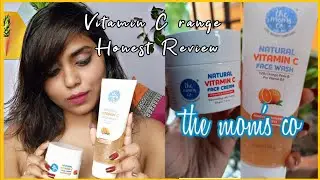 The Moms Co. Vitamin C Range(Face wah & Face Cream) detailed Review and Demo/