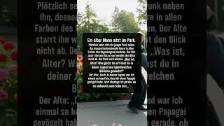 Ein alter Mann trifft einen bunten Punk. Lustige Geschichte! #witzig #anekdote
