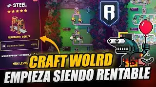 LA MEJOR FORMA DE EMPEZAR A JUGAR CRAFT WORLD Y SER RENTABLE 2025