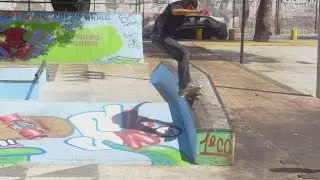 Nas4 Skateboard   Gangsta Kid
