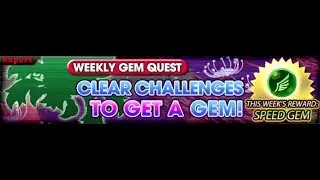 Kingdom Hearts Union &chi;[Cross] Weekly Gem Quest - Speed