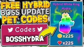 SECRET CHAMPION SIMULATOR FREE HYBRID BOSS PET CODES! Roblox