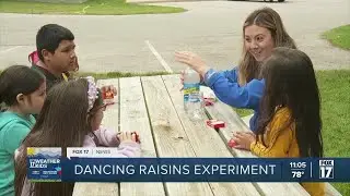 Weather Kids: Dancing raisins experiment