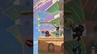 Epic Floating Platform Fight! Who Will Be the Last One Standing