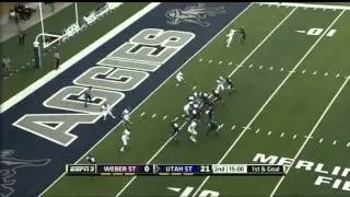 Chuckie Keeton Highlights vs Weber State 09-14-13