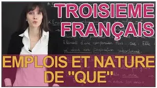 Emplois et nature de 