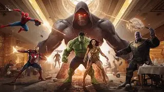 Avengers & King Kong vs Thanos &ndash; Insane Fight