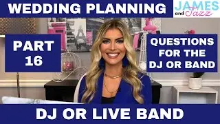 Questions To Ask Wedding DJ || What To Ask A Band For A Wedding || Interview Questions For DJ || #16