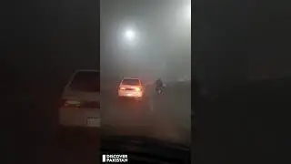 Severe Thunderstorms & Dense Fog Paralyze Lahore | Low Visibility Chaos 🌩️🌫️