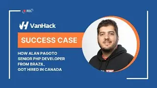 Alan Pagoto PHP Senior Developer From Brazil Got a Job in Canada With VanHack | Success Case