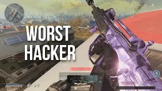 Spectating the worst hacker in Warzone
