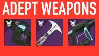 VOW OF THE DISCIPLE ADEPT RAID WEAPONS IN DESTINY 2 WITCH QUEEN