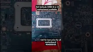 Dell latitude 3480 motherboard, laptop motherboard dealer in nehru place #computer #laptopparts