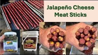 Jalape&ntilde;o Cheese Meat Sticks on my LSG Pellet Smoker.