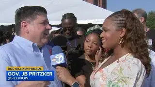 Gov. JB Pritzker, Chance the Rapper join Bud Billiken Parade festivities