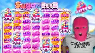 THE $60,000+ COMEBACK ON SUGAR RUSH! (INSANE)