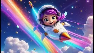 Rara Rocket Shoots Up High | Space Song for Kids | Fun Rocket Rhyme for Toddlers