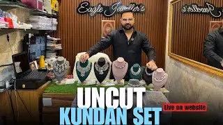 Uncut Kundan Set New Collection | Latest Bridal Kundan Jewellery  | New Designs #uncutkundanset 