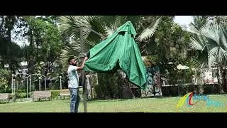 Luxury 360 degree Side Pole Aluminum Patio Garden Umbrella Installation
