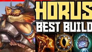 SMITE BEST BUILD FOR HORUS ⚡SMITE JOUST