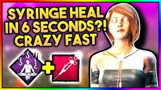 😮💉SYRINGE HEAL IN 6 SECONDS?! CRAZY FAST HEALS! - DBD (2020) SURVIVOR PERK BUILD PART 41